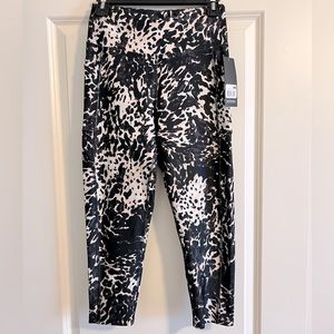 BALLY cheetah print double-sided pocket leggings